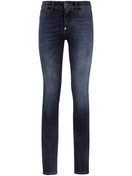 Stone-Washed Jeggings
