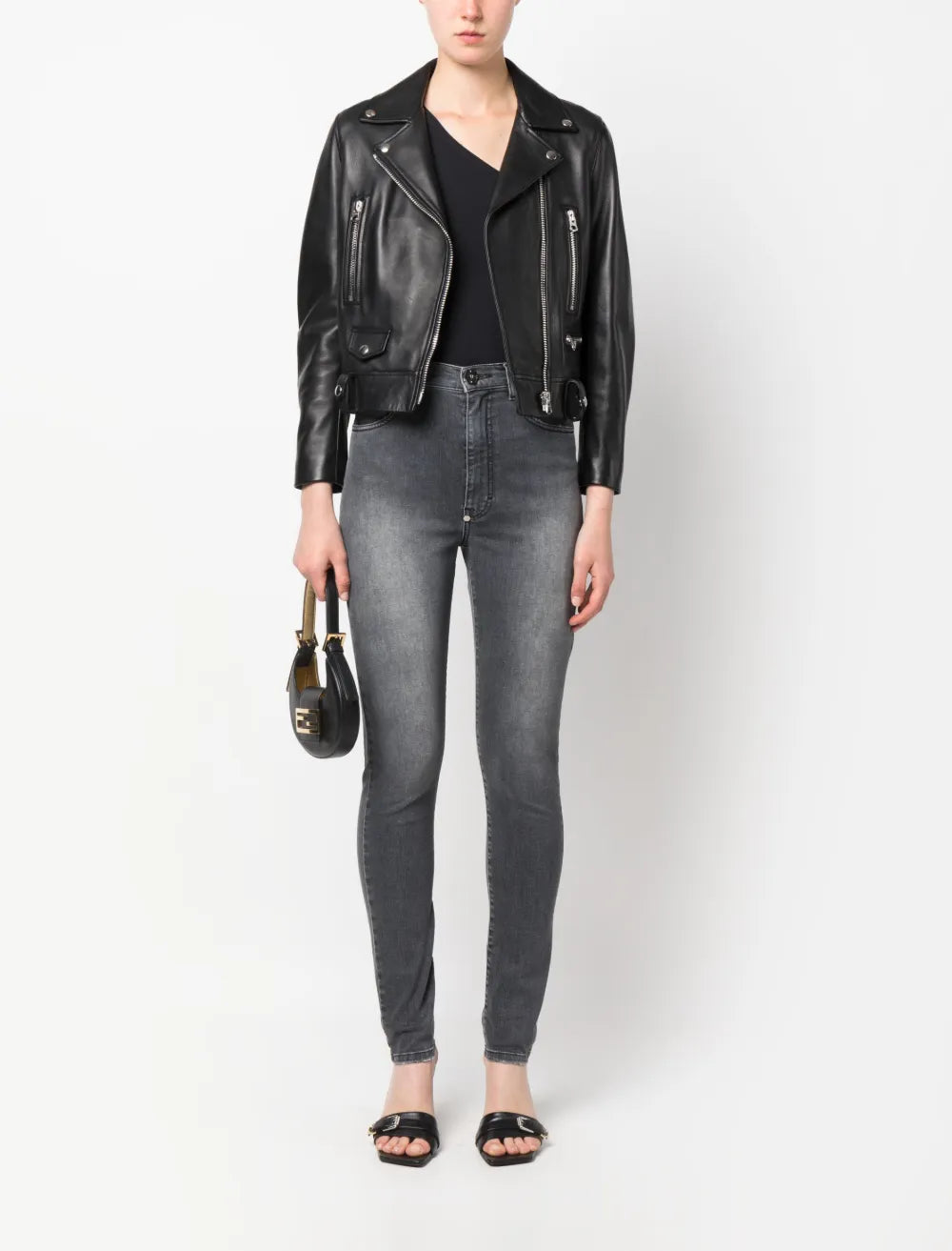 High-Rise Skinny Jeans
