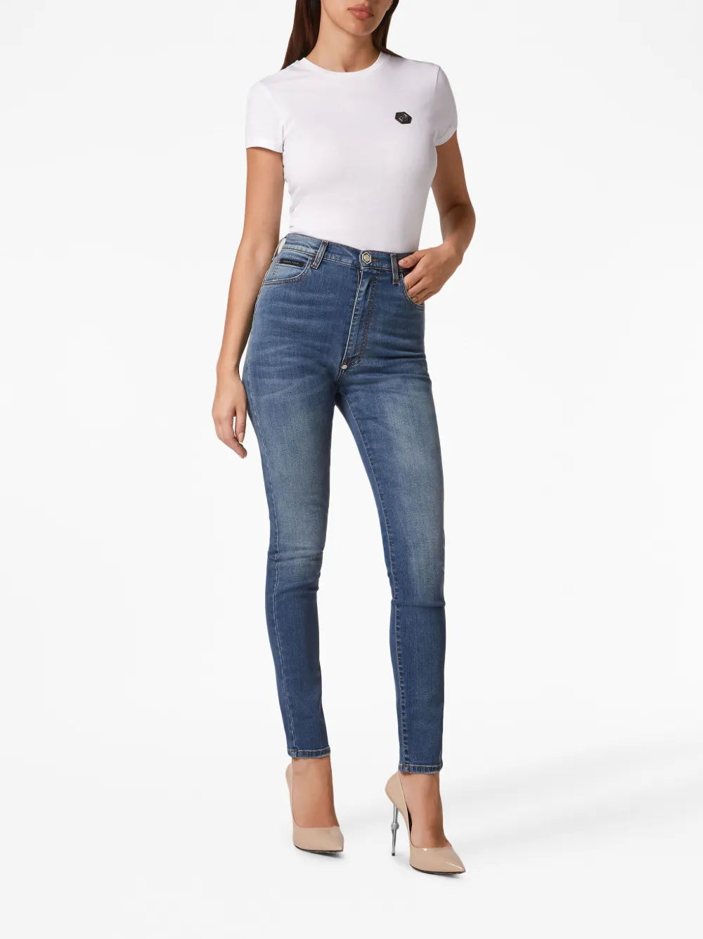 High-Rise Skinny Jeans