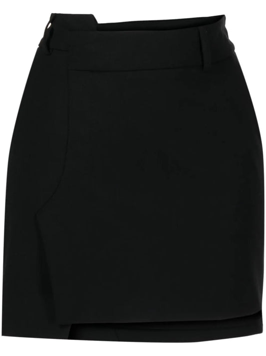 Asymmetric Mini Skirt