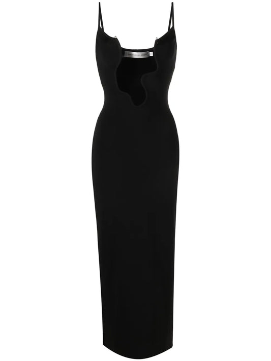 Salacia Plunge Maxi Dress