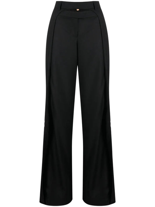 Tio Cut-Out Wool Trousers
