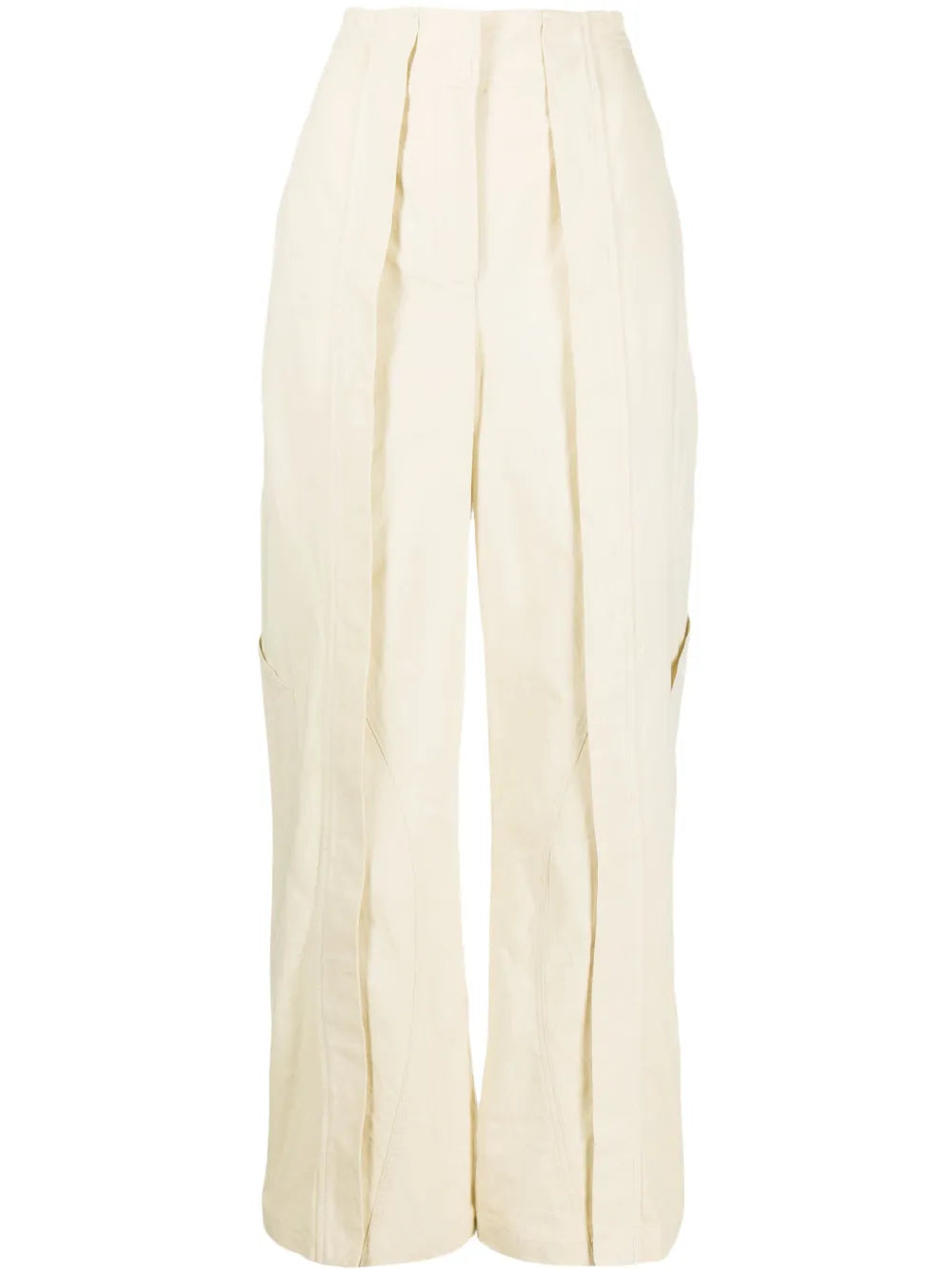 Cocosolo Straight-Leg Cotton Trousers