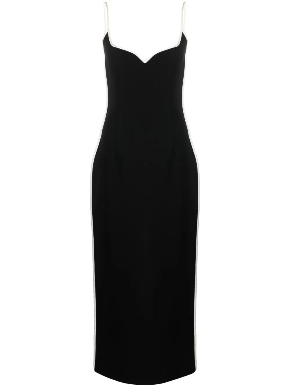 Sweatheart-Neck Maxi Dress