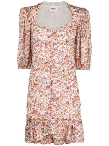 Lunesa Floral-Print Mini Dress