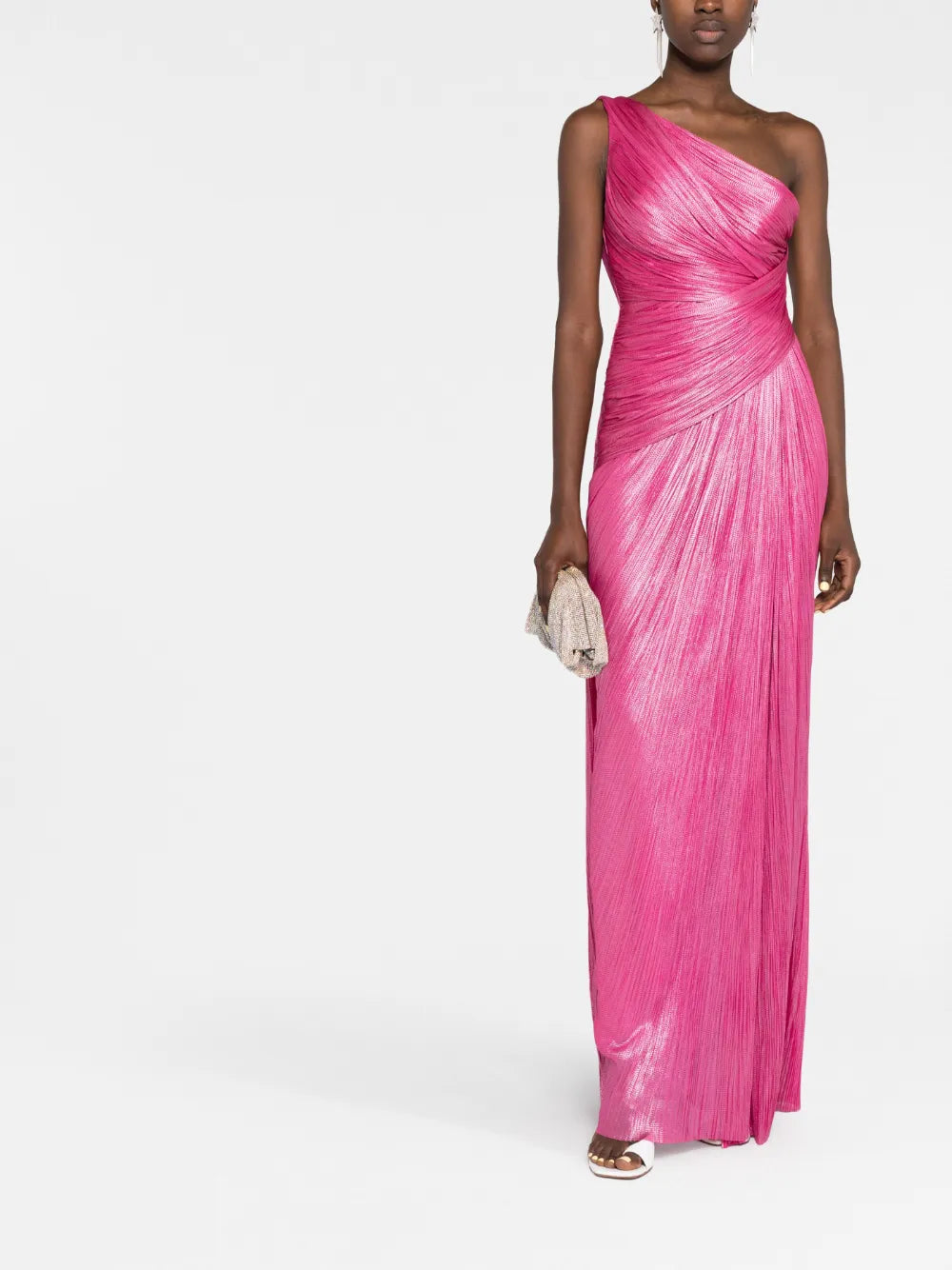 Esther One-Shoulder Gown
