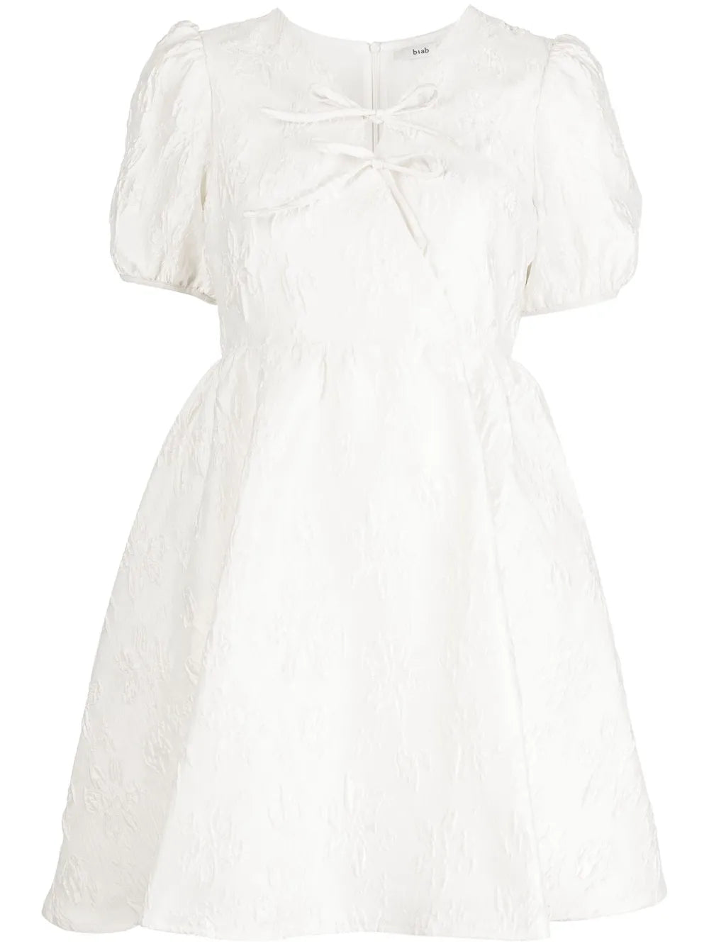 Patterned-Jacquard Dress