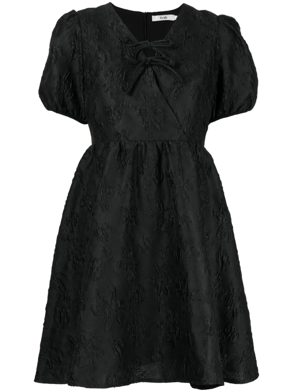 Patterned-Jacquard Dress