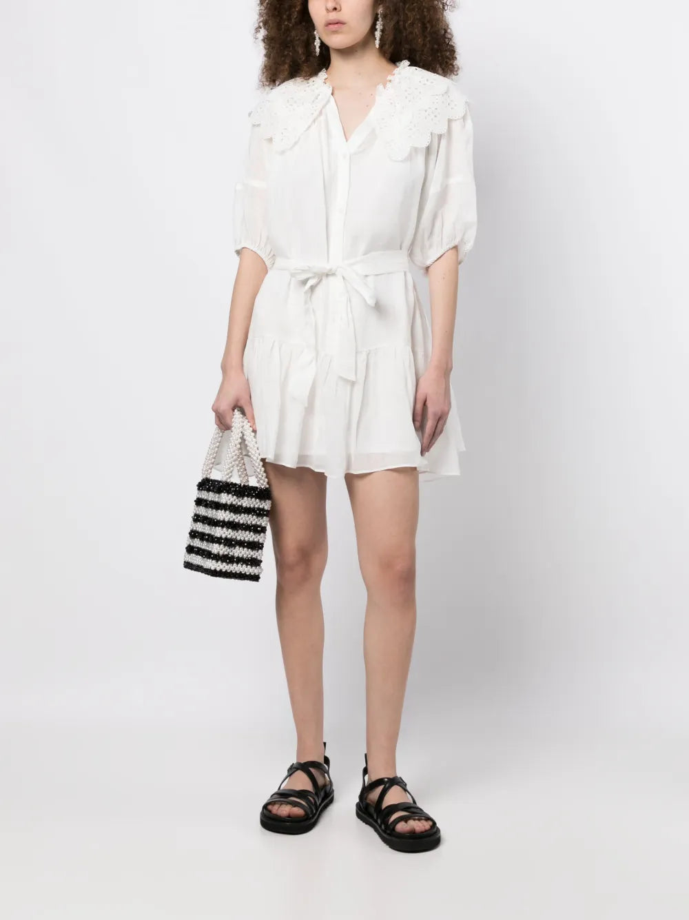 Lace-Detail Dress