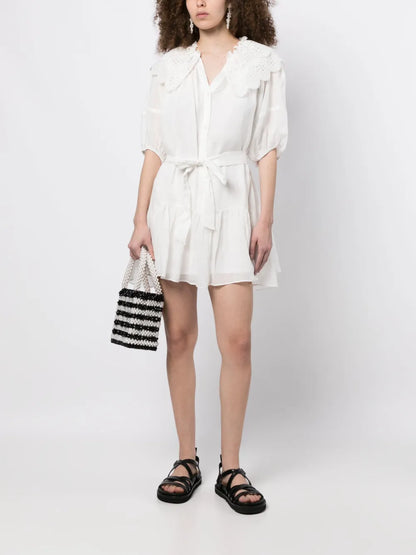 Lace-Detail Dress