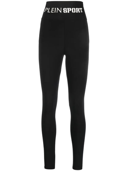 Baroque-Tiger High-Waist Leggings