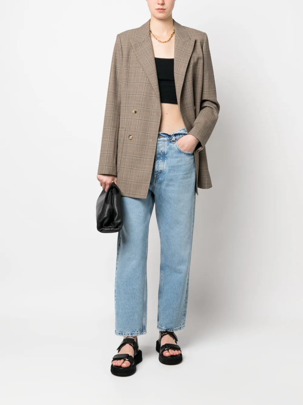 Low-Rise Boyfriend Jeans