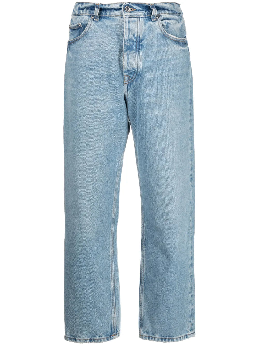 Low-Rise Boyfriend Jeans