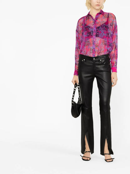 Logo-Print Long-Sleeve Shirt