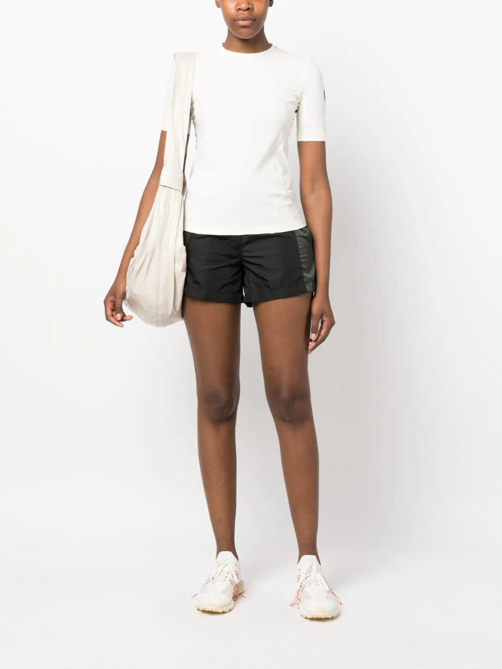 Logo-Embossed Two-Tone Shorts