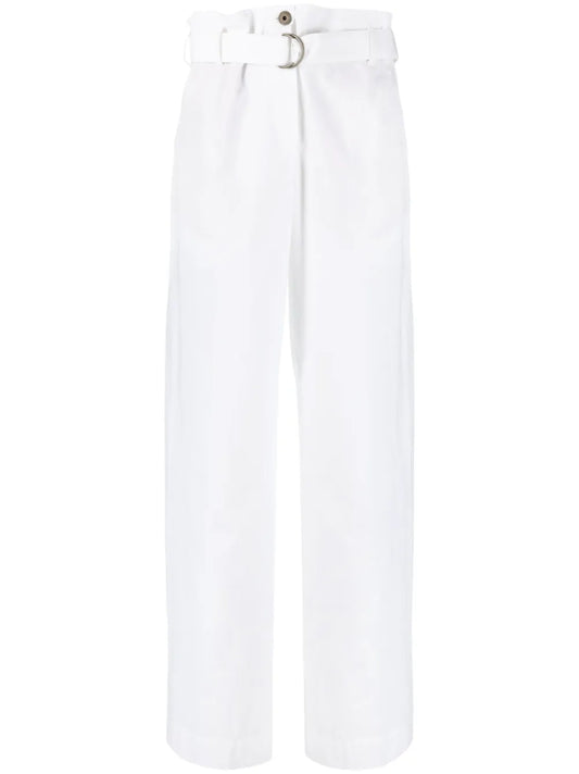 Belted Wide-Leg Trousers