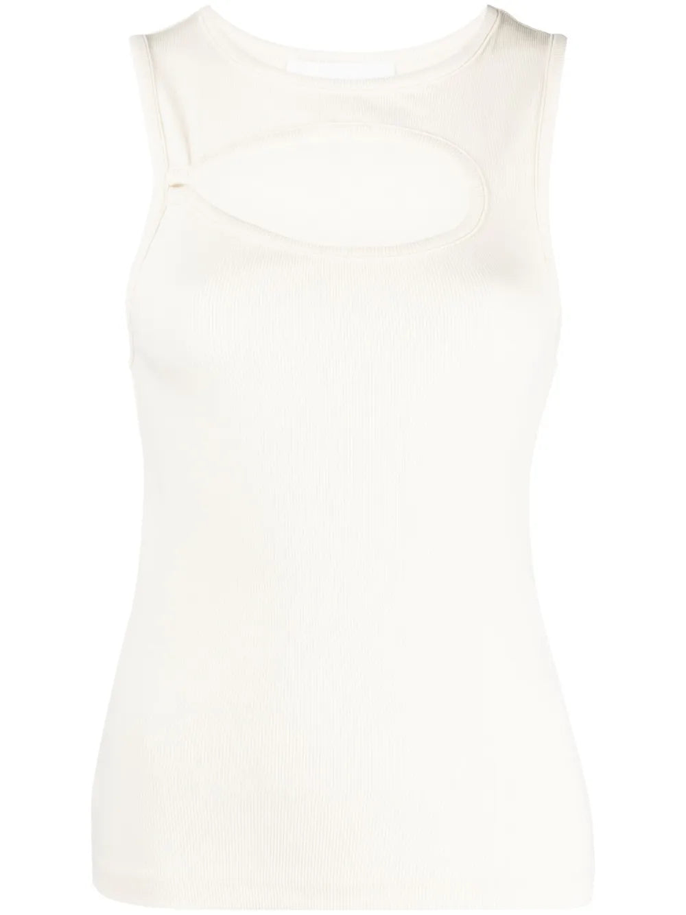 Cut-Out Detail Sleeveless Top