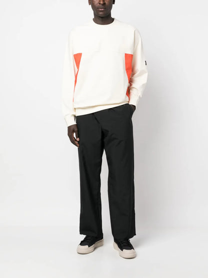 Logo-Patch Crew-Neck Sweatshirt