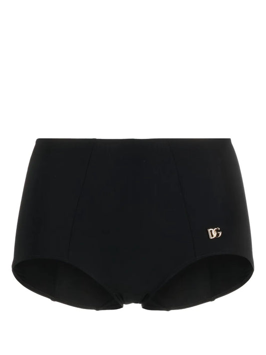 Logo-Plaque Bikini Shorts