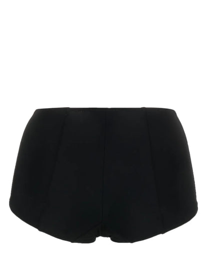 Logo-Plaque Bikini Shorts