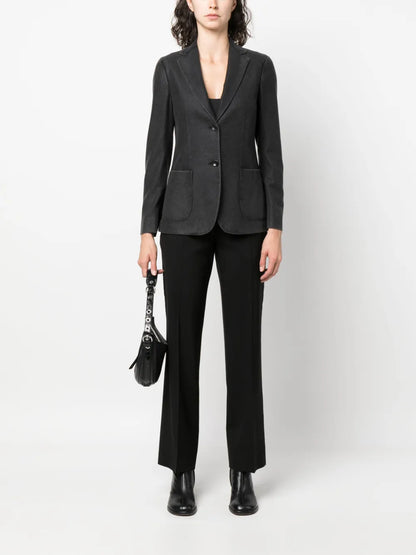 Brera Cashmere Single-Breasted Blazer