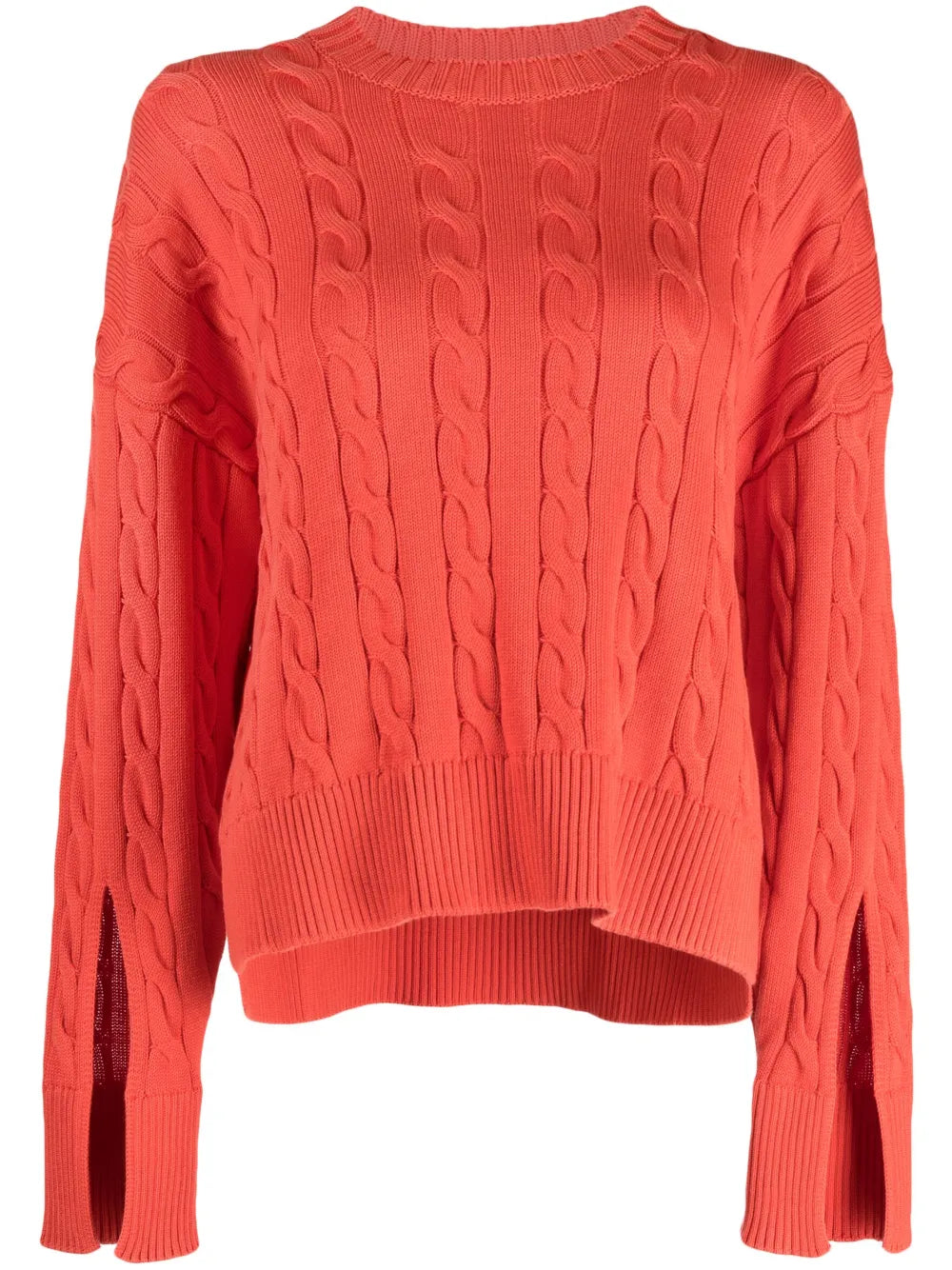 Cable-Knit Cotton Jumper