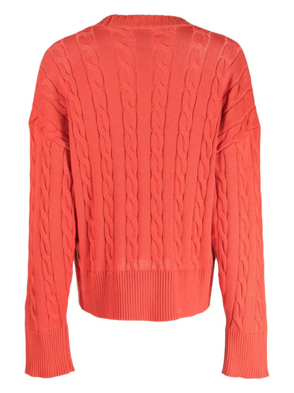 Cable-Knit Cotton Jumper