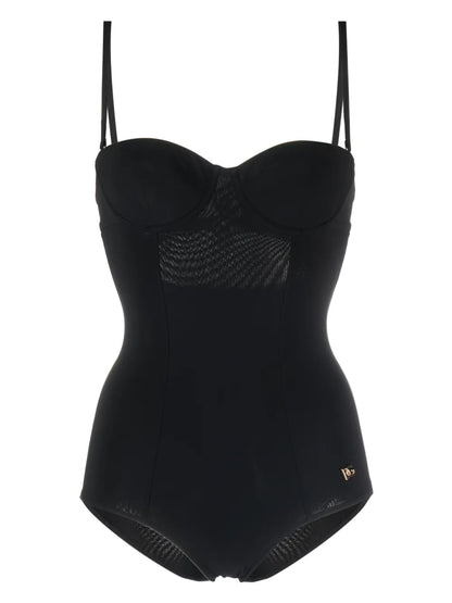Logo-Plaque Swimsuit