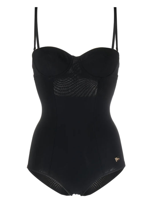 Logo-Plaque Swimsuit