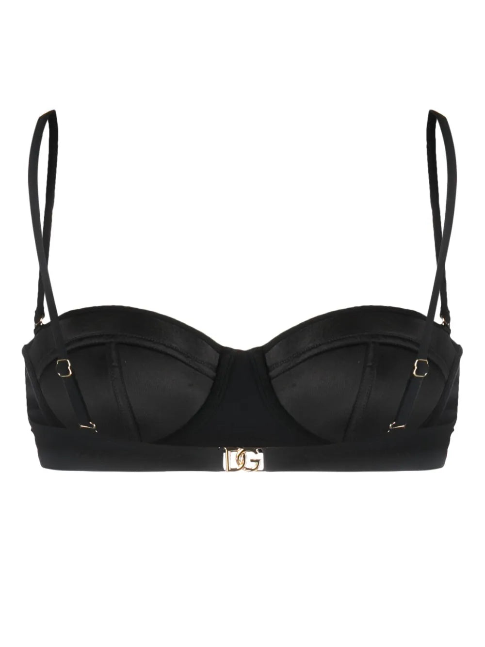 Logo-Plaque Bikini Top