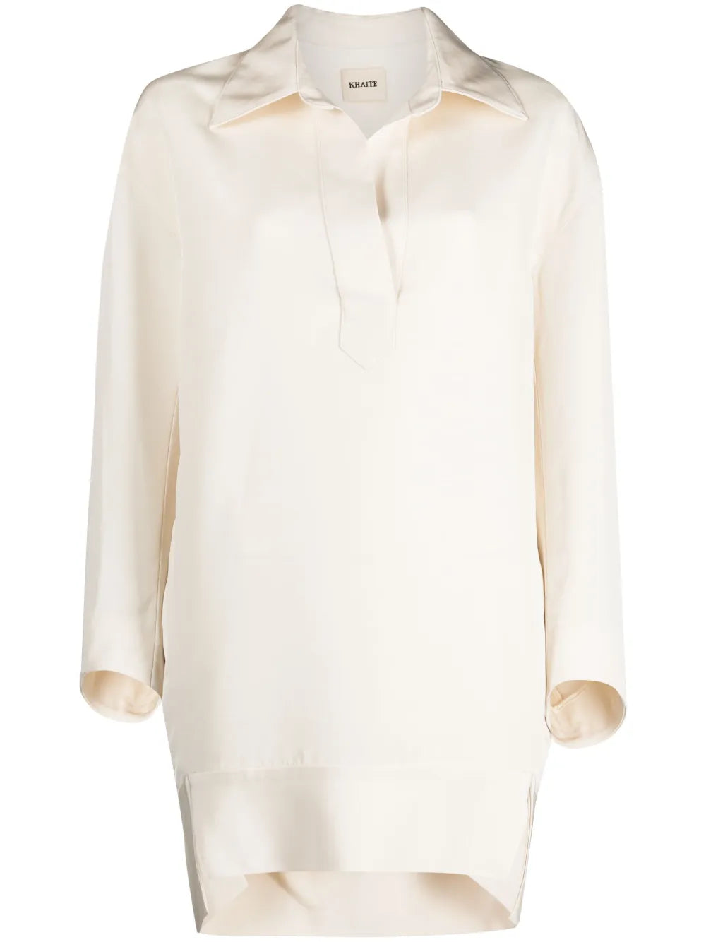 Kal Silk Shirtdress