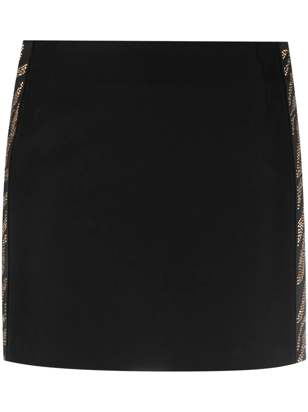 Rhinestone-Embellished Miniskirt