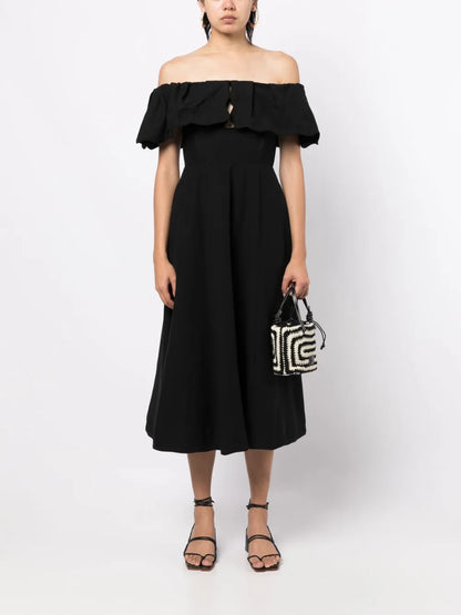 Leona Cotton Midi Dress
