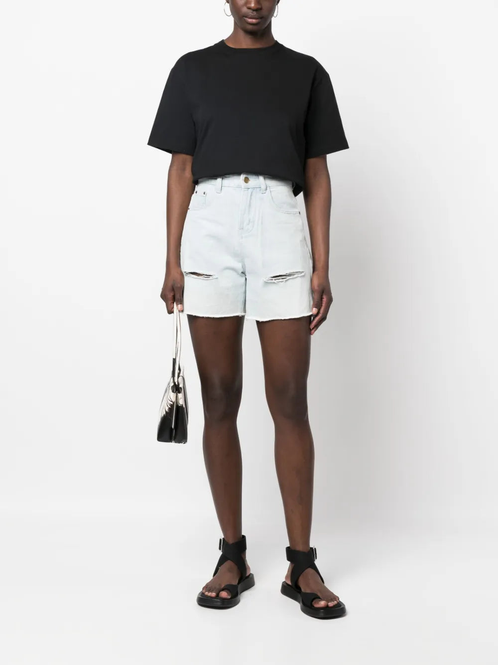 Boxy Logo-Patch T-Shirt