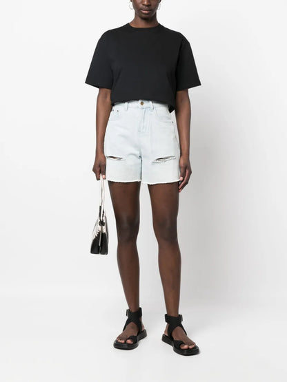 Boxy Logo-Patch T-Shirt