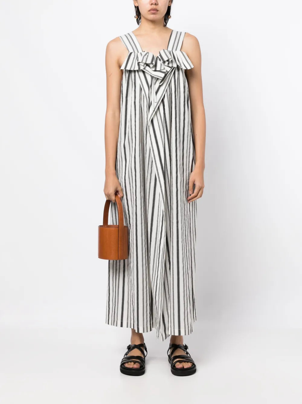 Striped Sleeveless Dress