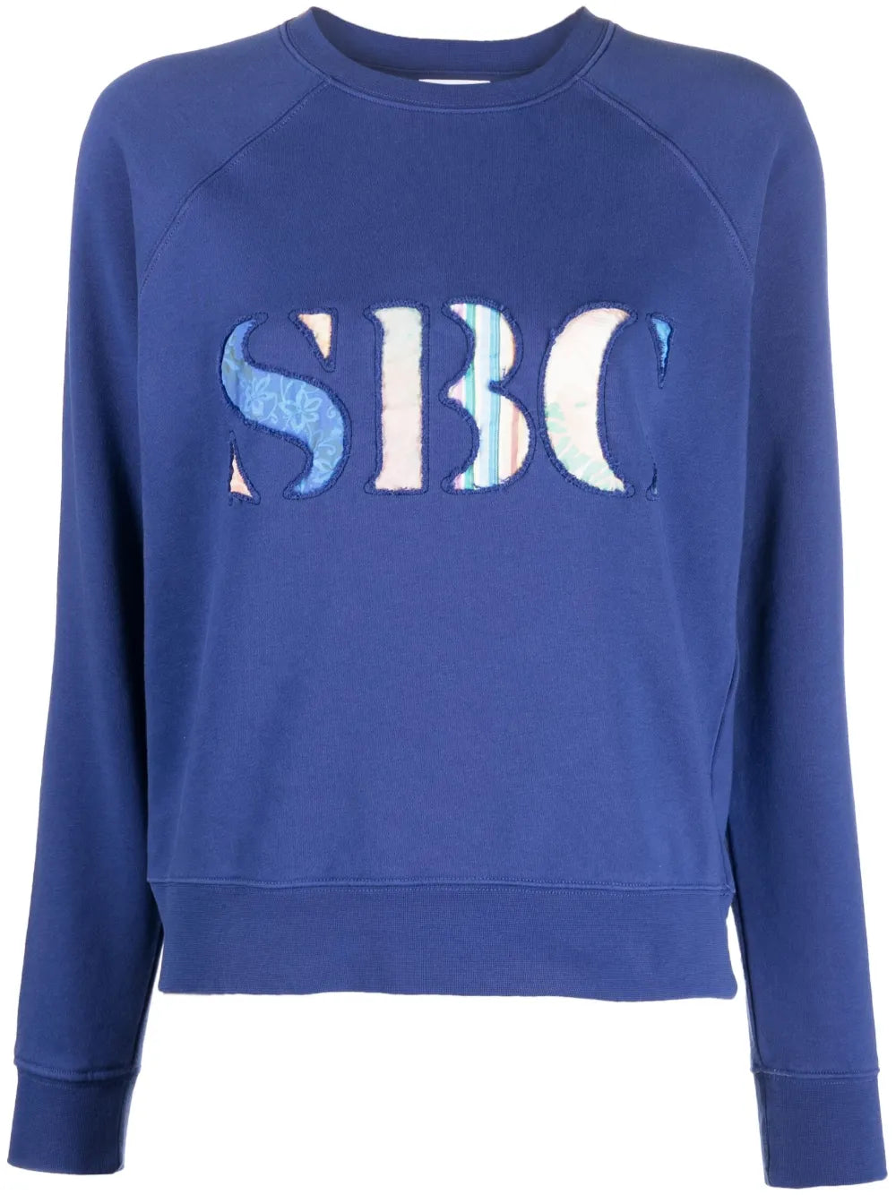 Cut-Out Logo Cotton Sweatshirt