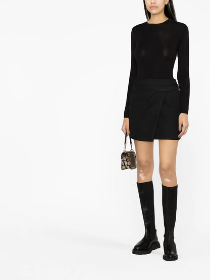 Open-Back Knitted Top