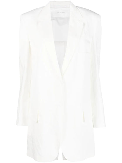Oversized Single-Breasted Blazer
