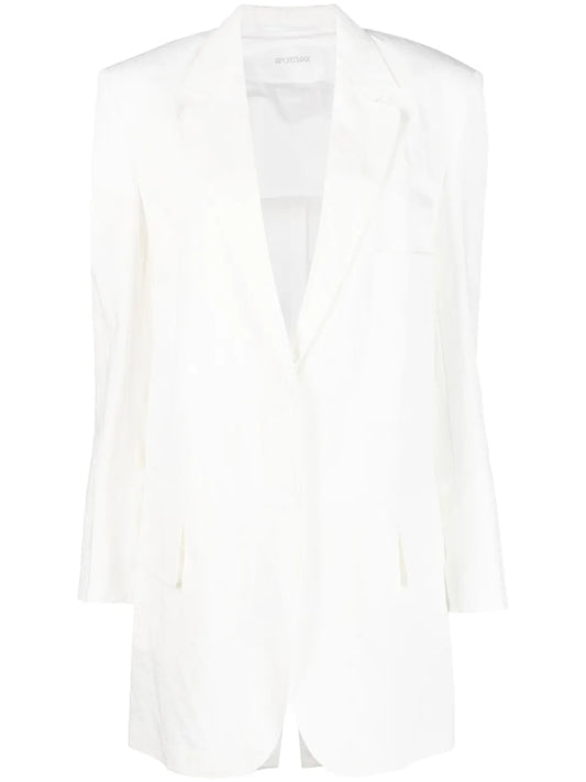 Oversized Single-Breasted Blazer