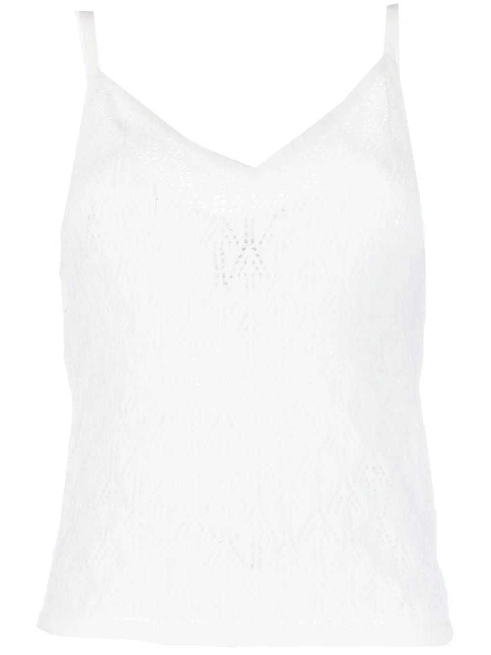 Spaghetti-Strap Cashmere Top