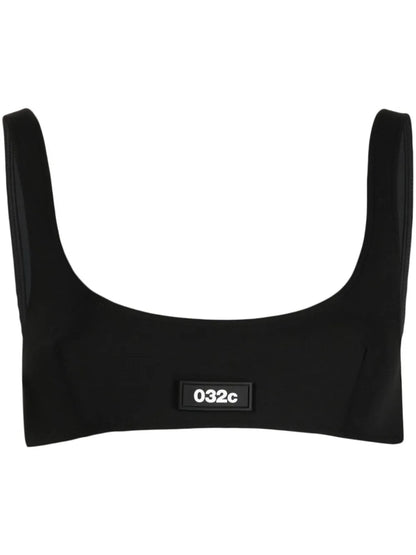 Logo-Patch Cropped Top