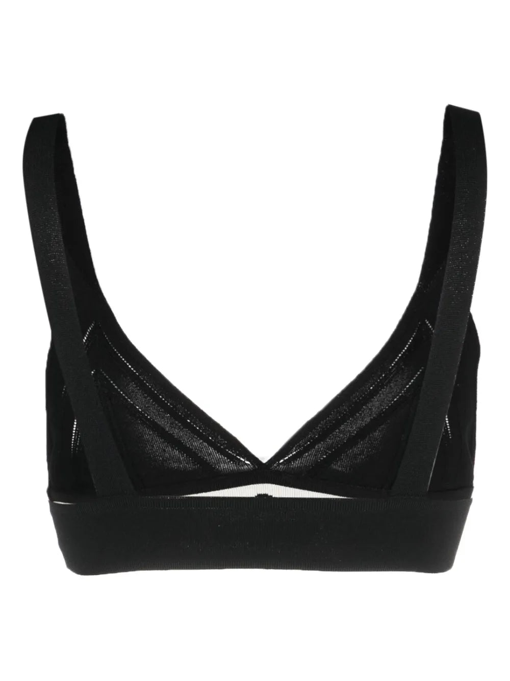 V-Neck Knitted Crop Top