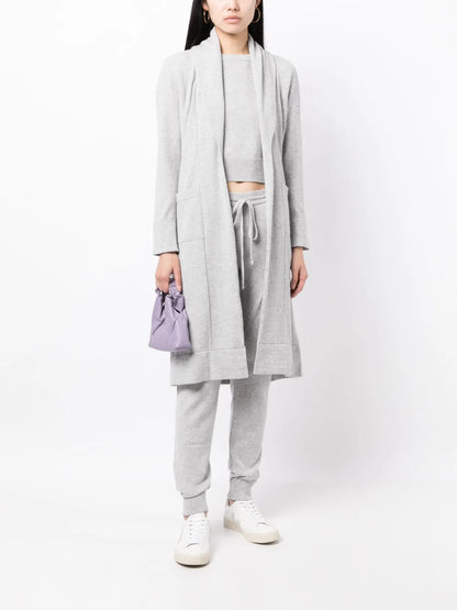 Venzia Open-Front Cashmere Cardigan