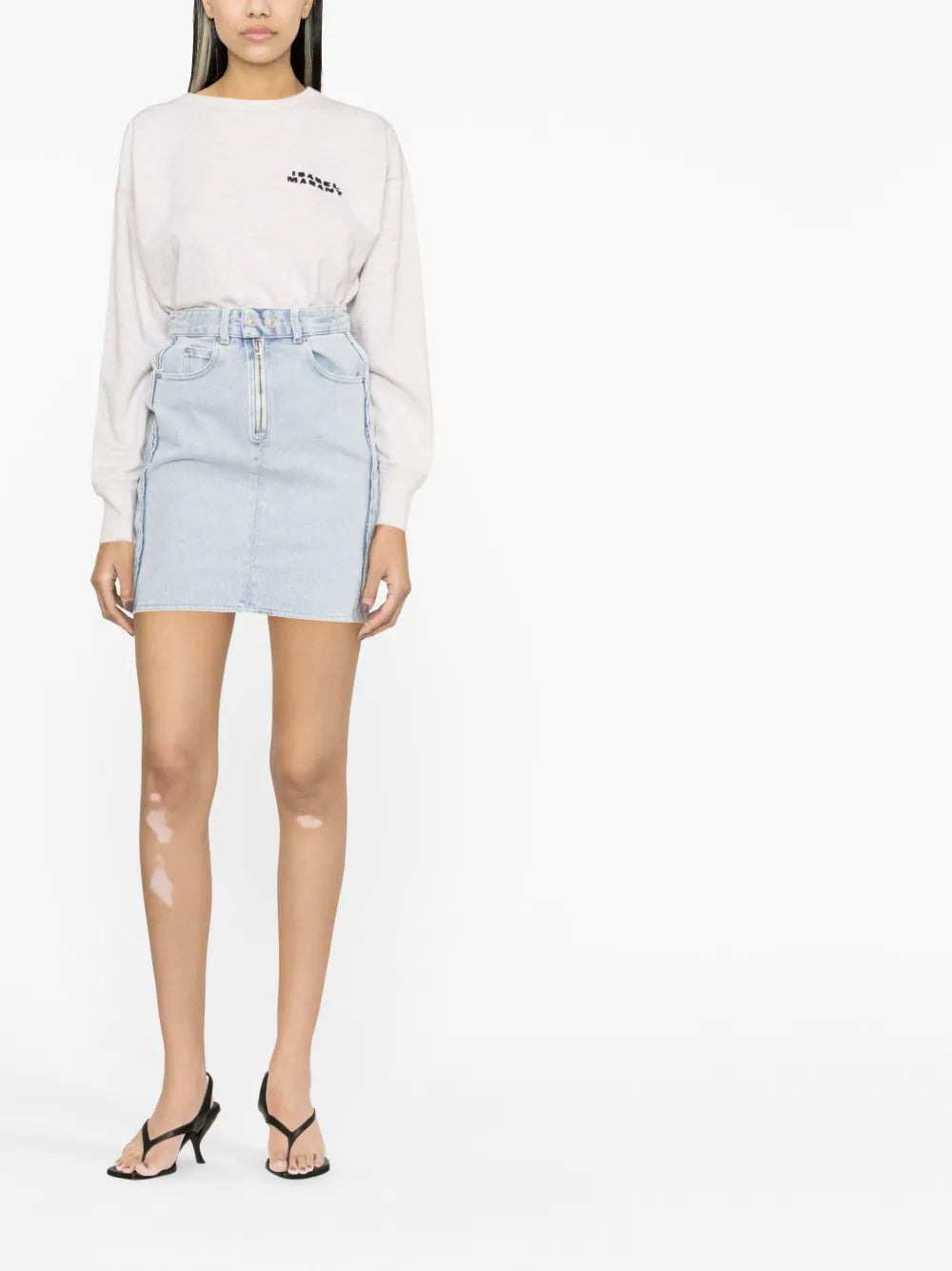 Vabelia Denim Skirt