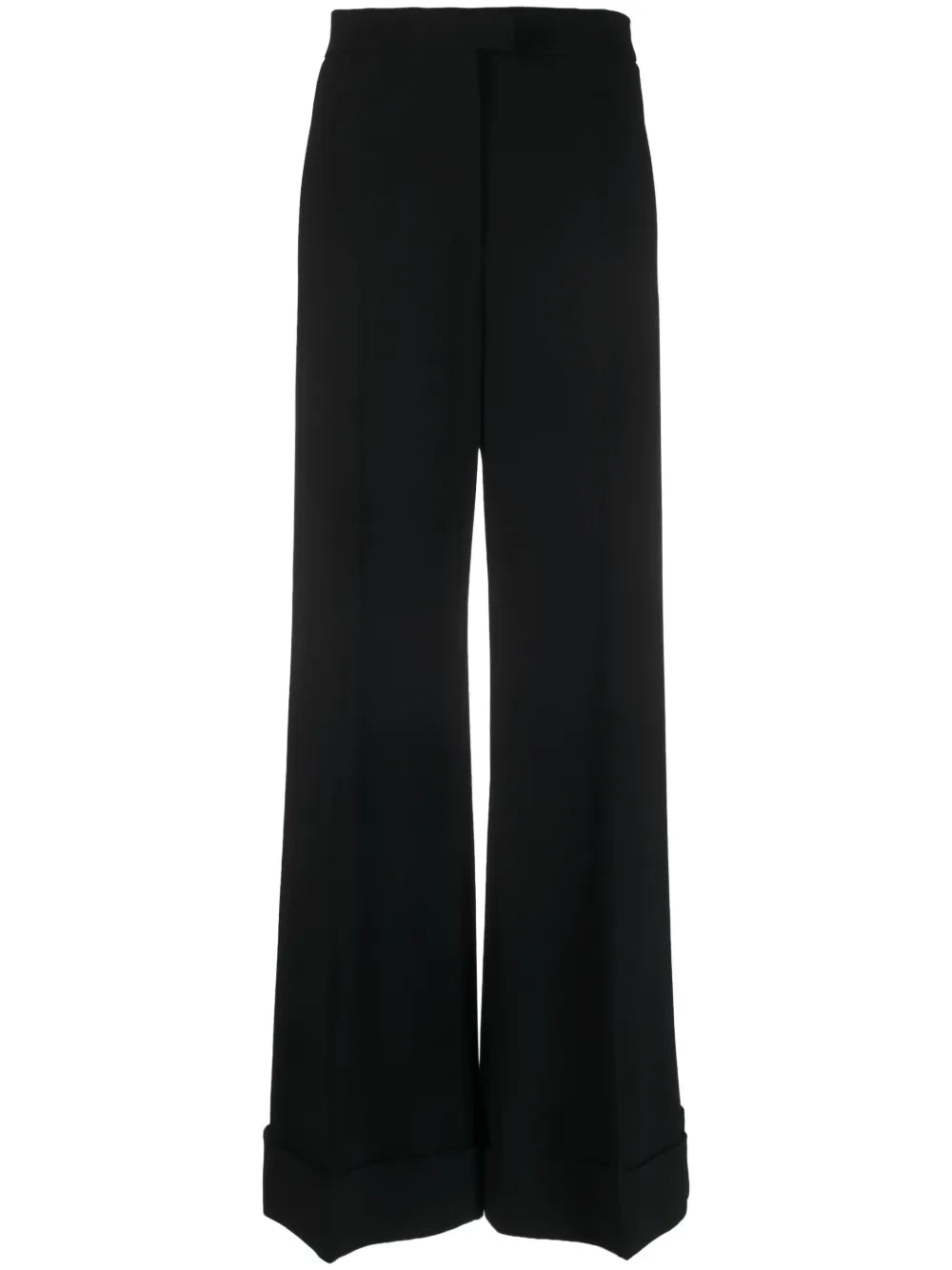 High-Waisted Wide-Leg Trousers