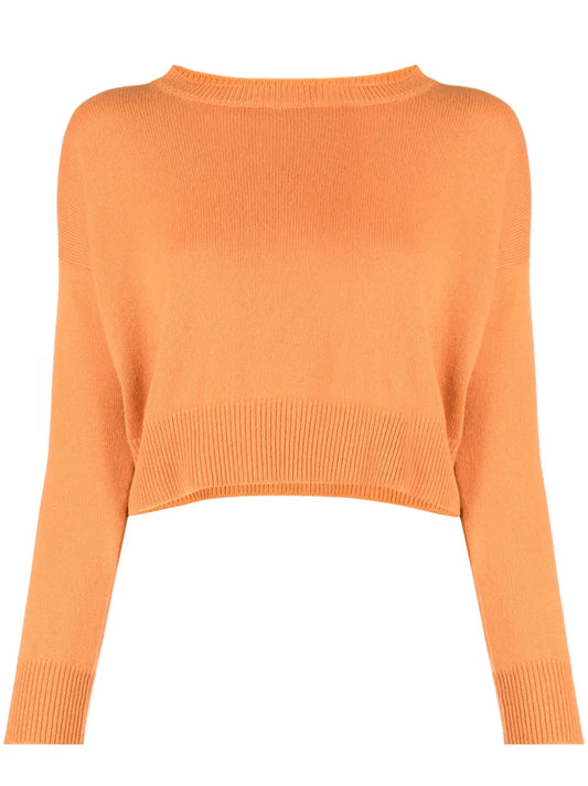 Genova Cropped Cashmere Jumper