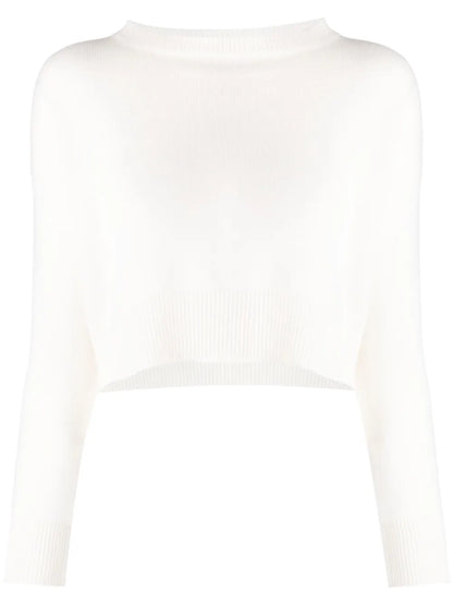 Genova Cropped Cashmere Jumper