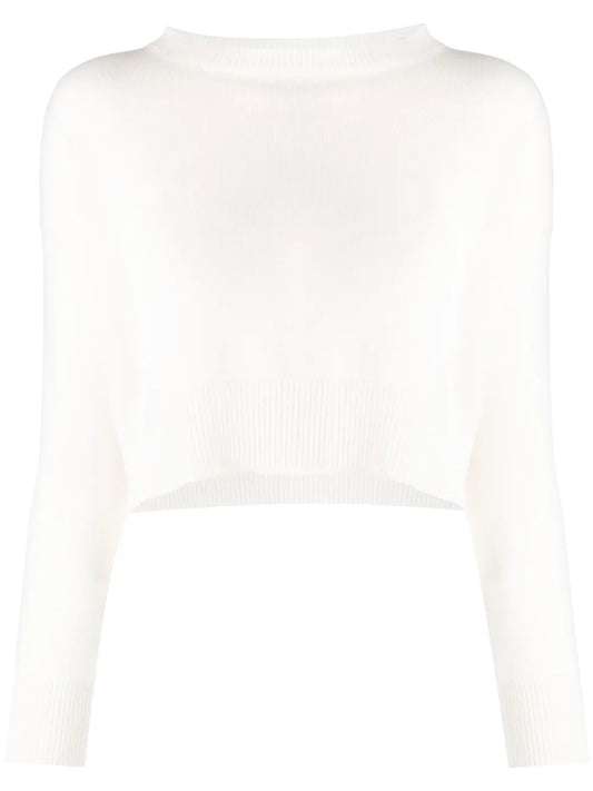 Genova Cropped Cashmere Jumper