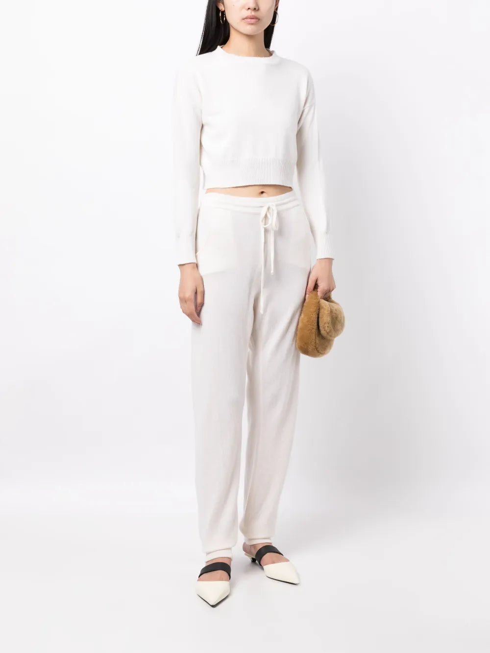 Genova Cropped Cashmere Jumper
